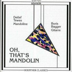 Althoff / Bagger / Tewes - Oh That's Mandoline  CD